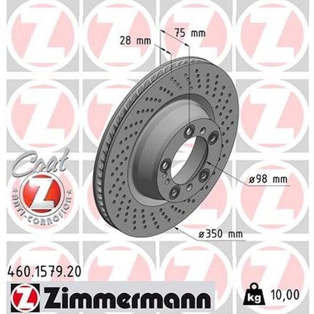 Brake Disc - Standard/Coated,460157920